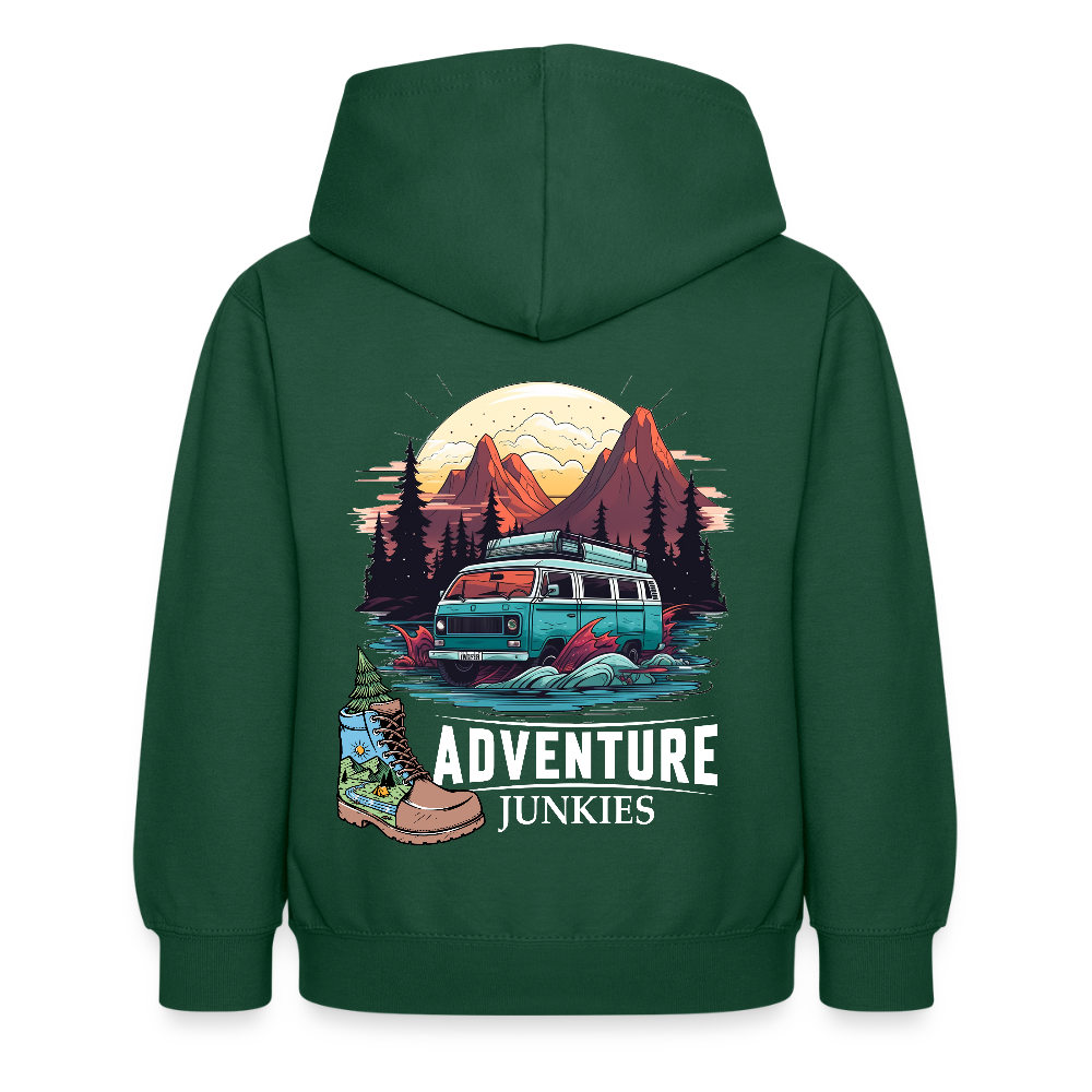 Children's Hoodie - bottle green