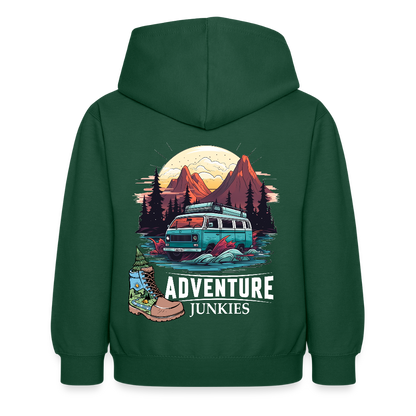 Children's Hoodie - bottle green