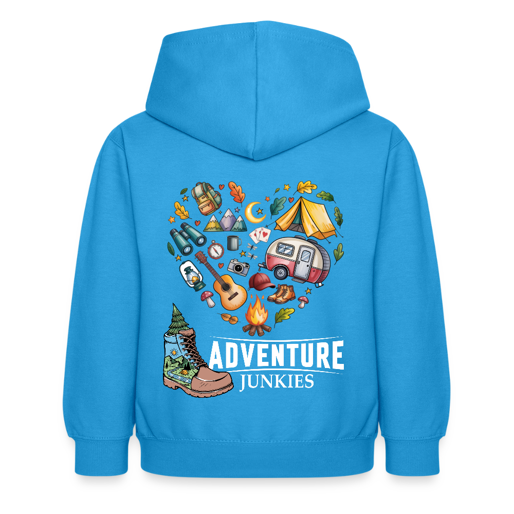 Children's Hoodie - sea blue
