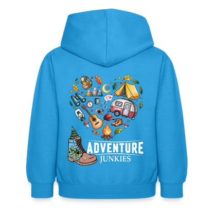 Children's Hoodie - sea blue