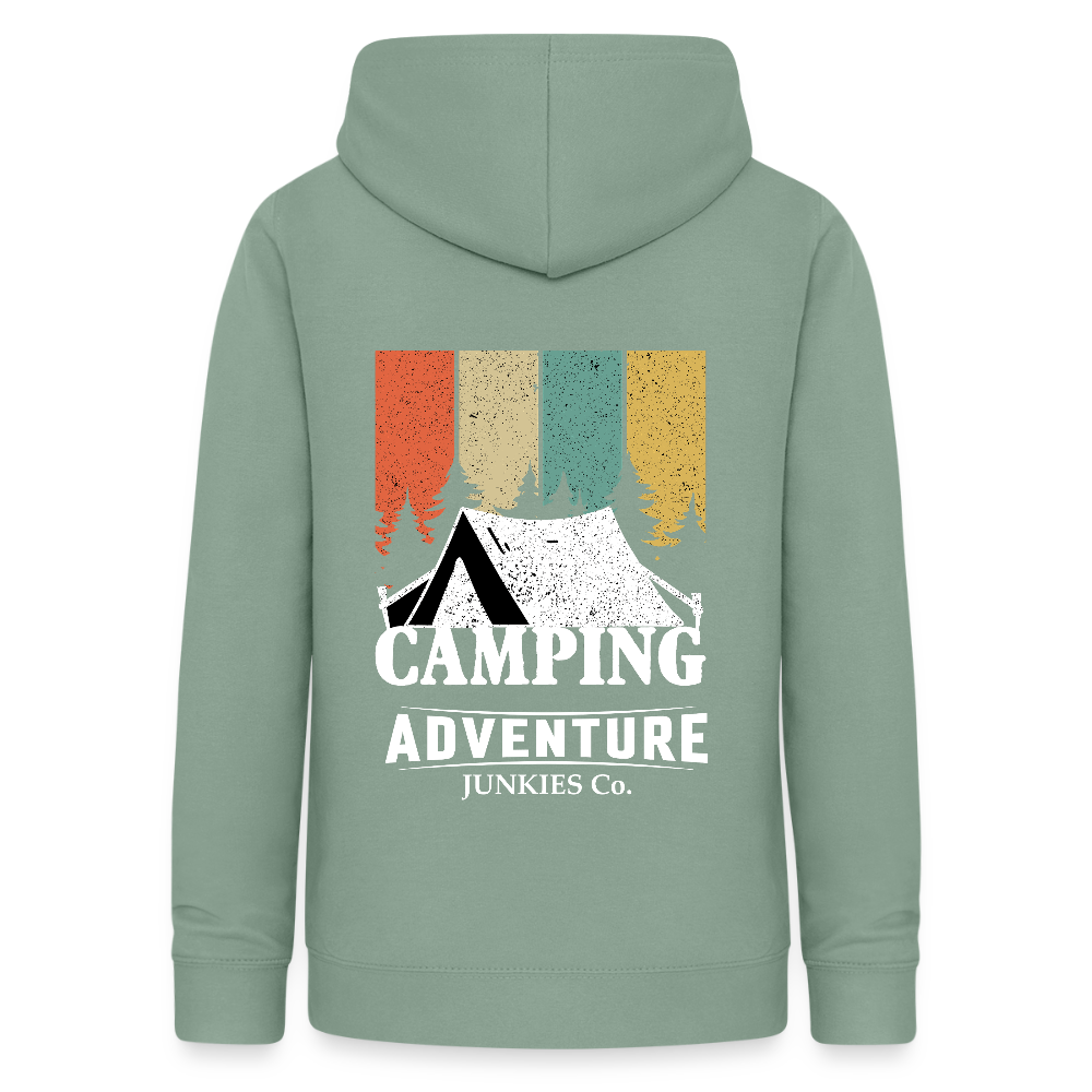 Women's Camping Hoodie - steel green