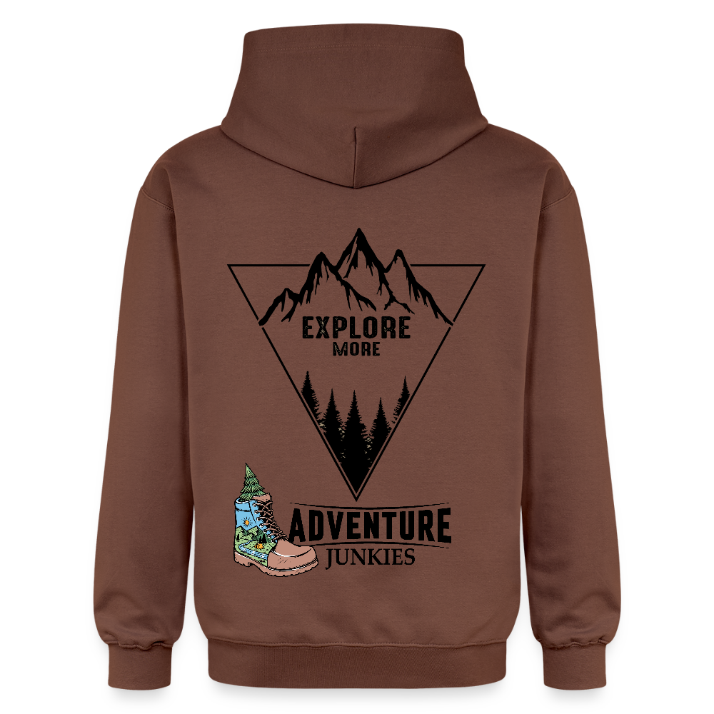Adult Unisex  Midweight Hoodie - cocoa