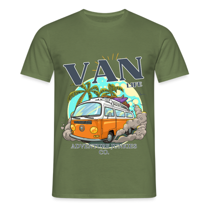 Men's  Camping T-Shirt - military green