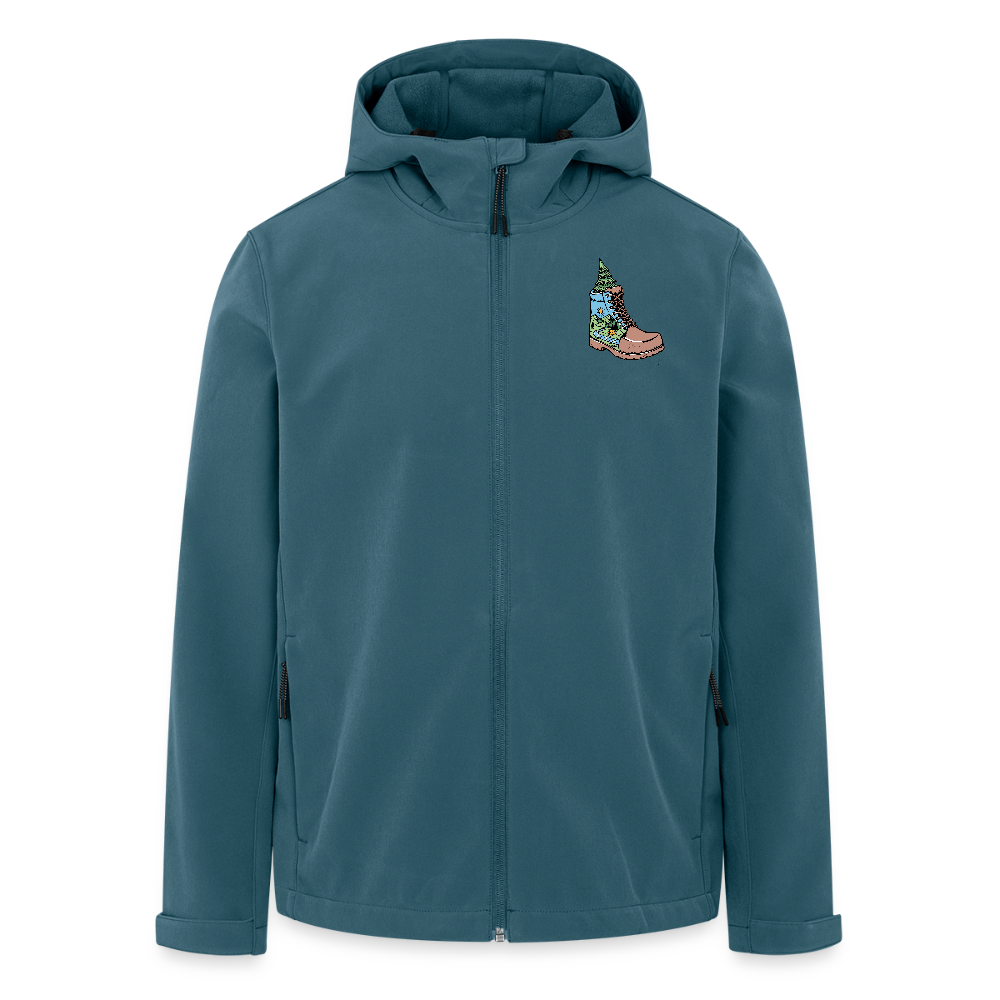 Unisex Recycled Softshell Jacket THE DISCOVERER - stargazer