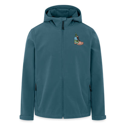 Unisex Recycled Softshell Jacket THE DISCOVERER - stargazer