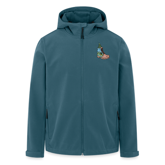 Unisex Recycled Softshell Jacket THE DISCOVERER - stargazer