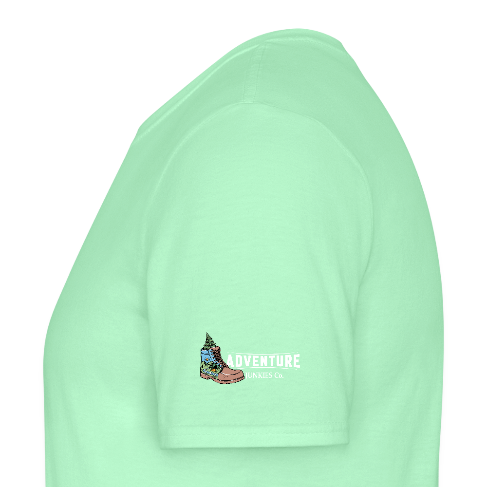 Men's T-Shirt water - mint green