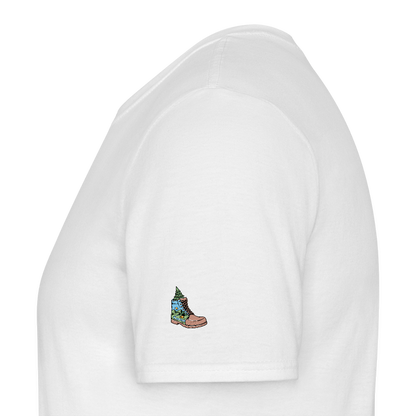 Men's Hiking & Walking T-Shirt - white