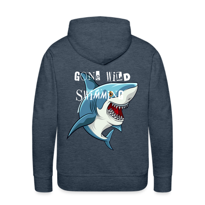 Men’s Premium Water Fun Hoodie - heather denim