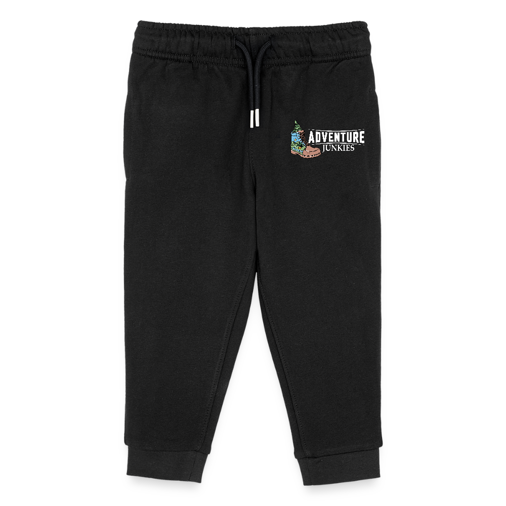 Mini Mover CHILDREN'S Organic Jogging Trousers - black