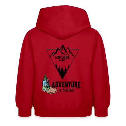 Children's  Unisex Hoodie - red