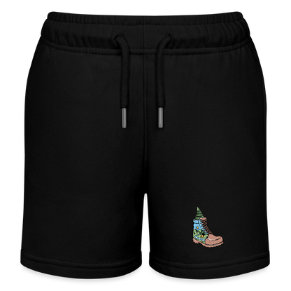Children's  Organic Jogging Shorts - black