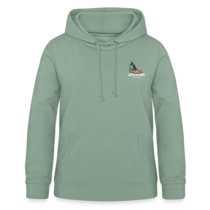 Women's Camping Hoodie - steel green