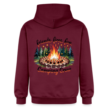 Unisex Midweight Hoodie - maroon