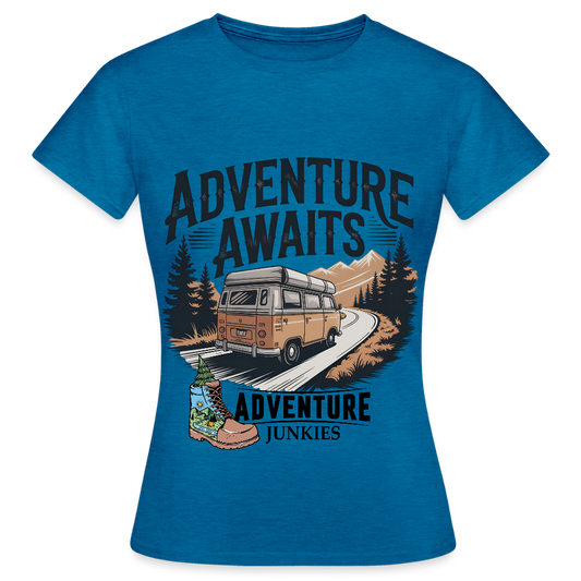 Women's T-Shirt - antique blue sapphire heather