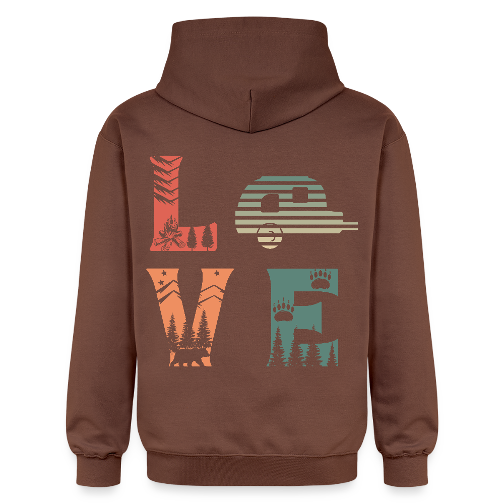 Unisex Midweight Hoodie - cocoa