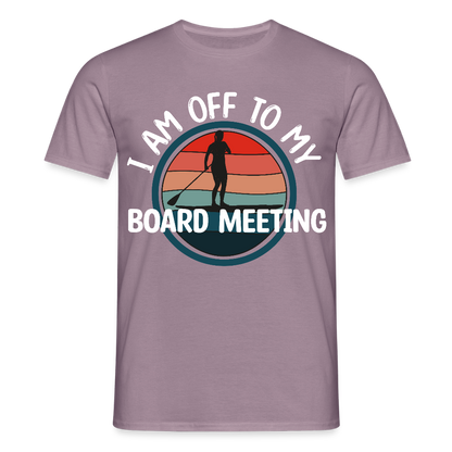 Men's T-Shirt - purple-grey 