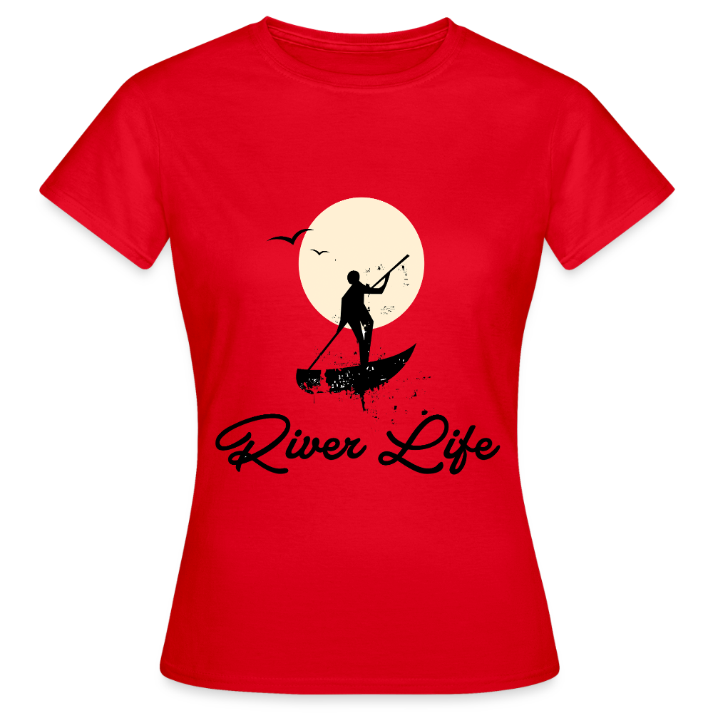 Women's  Water Adventure T-Shirt - red