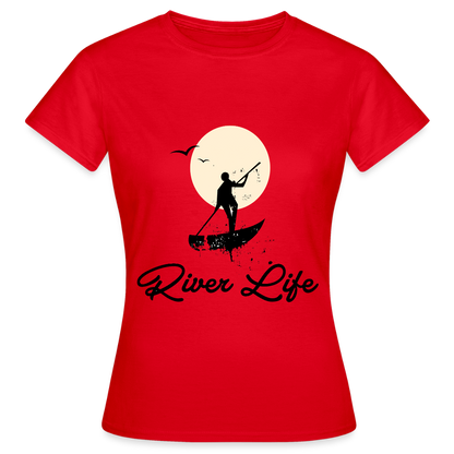Women's  Water Adventure T-Shirt - red