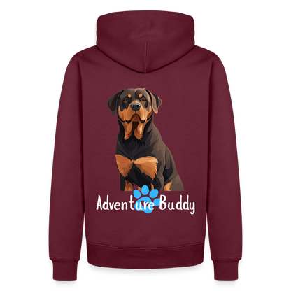 Men’s Premium pet Hoodie - burgundy