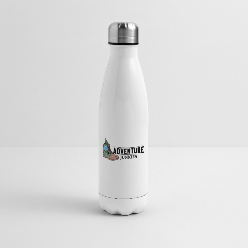 Insulated Water Bottle - white