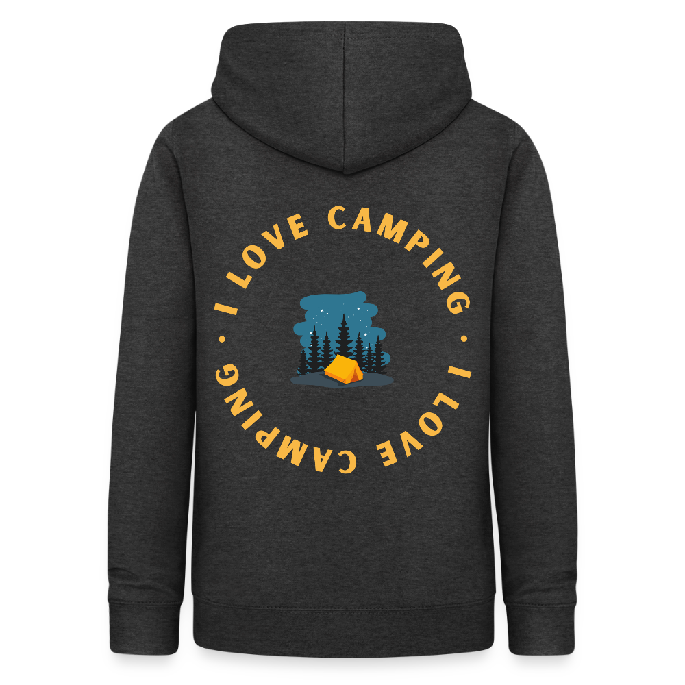 Women's Camping Hoodie - charcoal grey