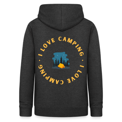 Women's Camping Hoodie - charcoal grey