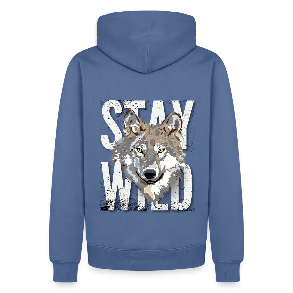 Men’s Premium Camping  Hoodie - stone blue