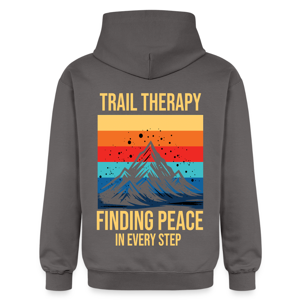 Adult Unisex Midweight Hoodie - dark grey