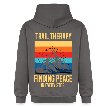 Adult Unisex Midweight Hoodie - dark grey
