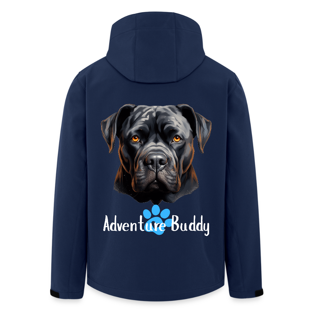 Unisex Recycled Softshell Jacket DISCOVERER - navy