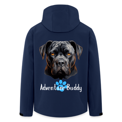 Unisex Recycled Softshell Jacket DISCOVERER - navy