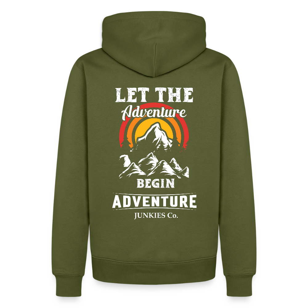 Men’s Premium Hiking /Walking  Hoodie - khaki