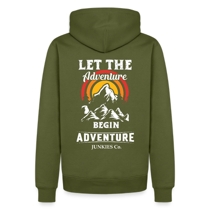 Men’s Premium Hiking /Walking  Hoodie - khaki