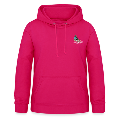 Women's Camping Hoodie - dark pink