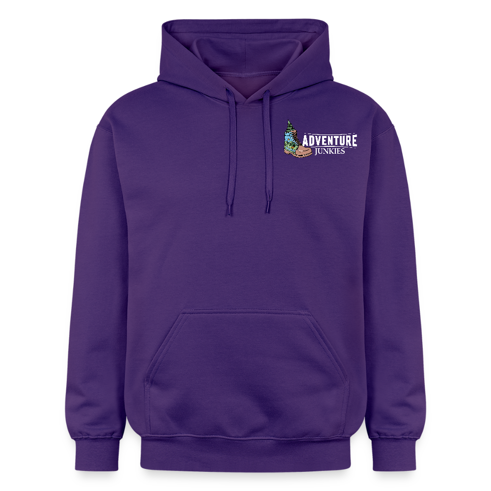 Adult  Unisex Midweight Hoodie - purple