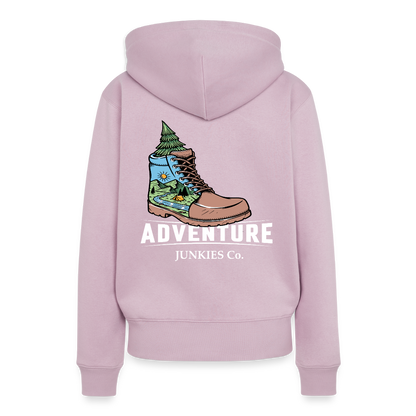 Women’s Premium Hiking / Walking Hoodie - dusky pink