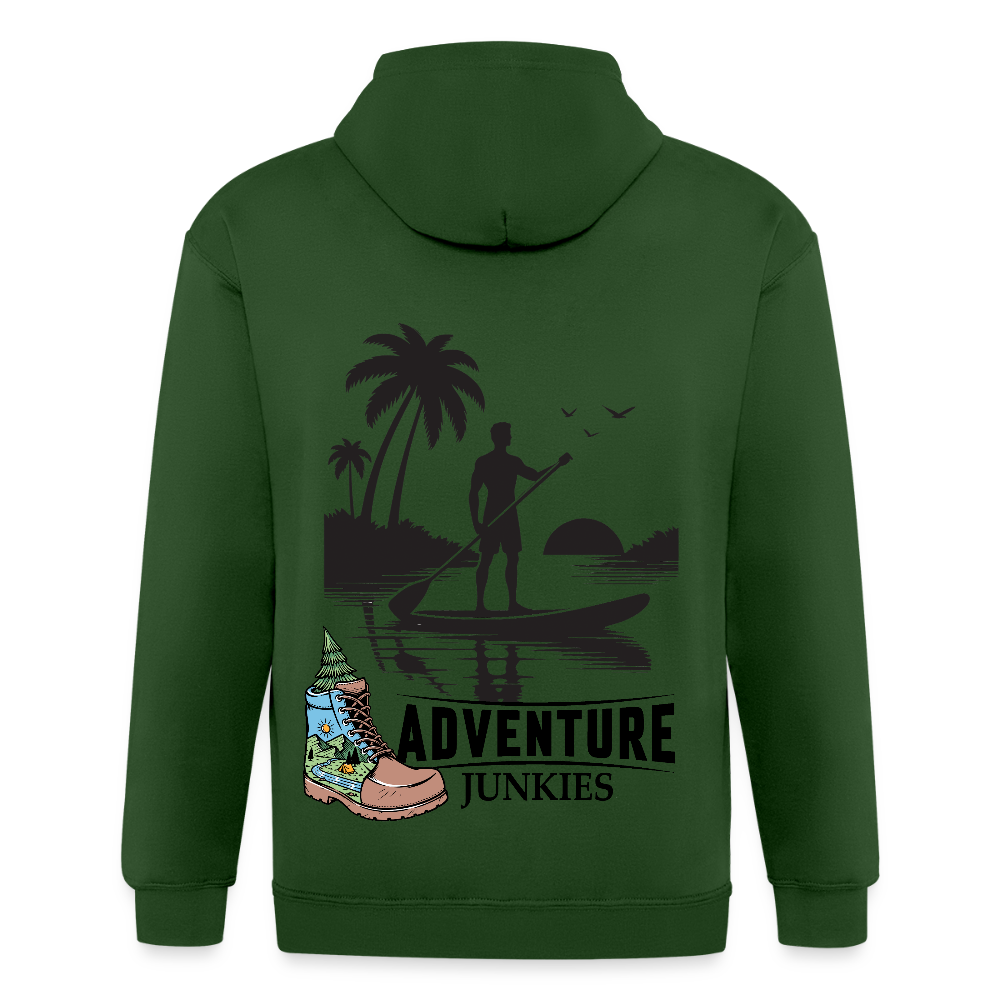 Adult Unisex Heavyweight Hooded Jacket - forrest
