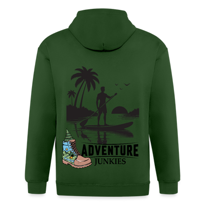 Adult Unisex Heavyweight Hooded Jacket - forrest