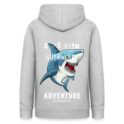 Women's Hoodie Water Adventures - light heather grey