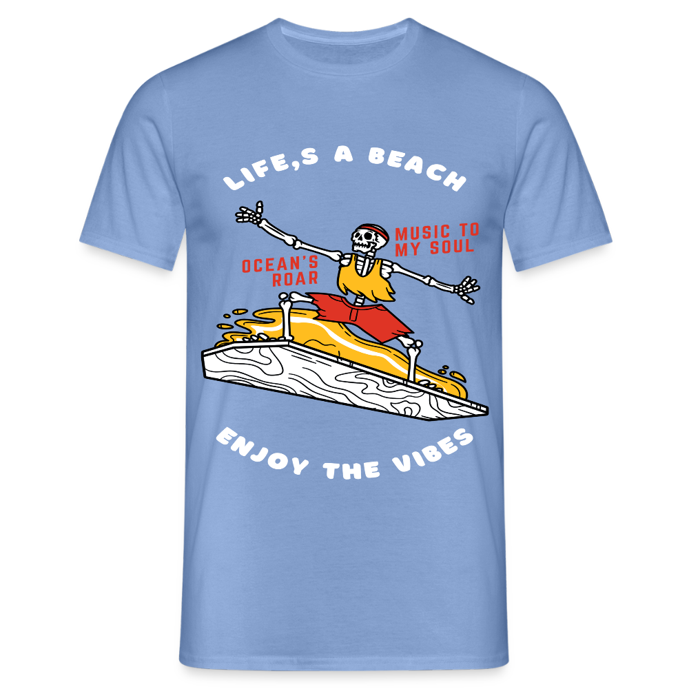 Men's T-Shirt Water - carolina blue