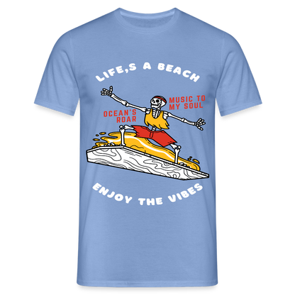 Men's T-Shirt Water - carolina blue