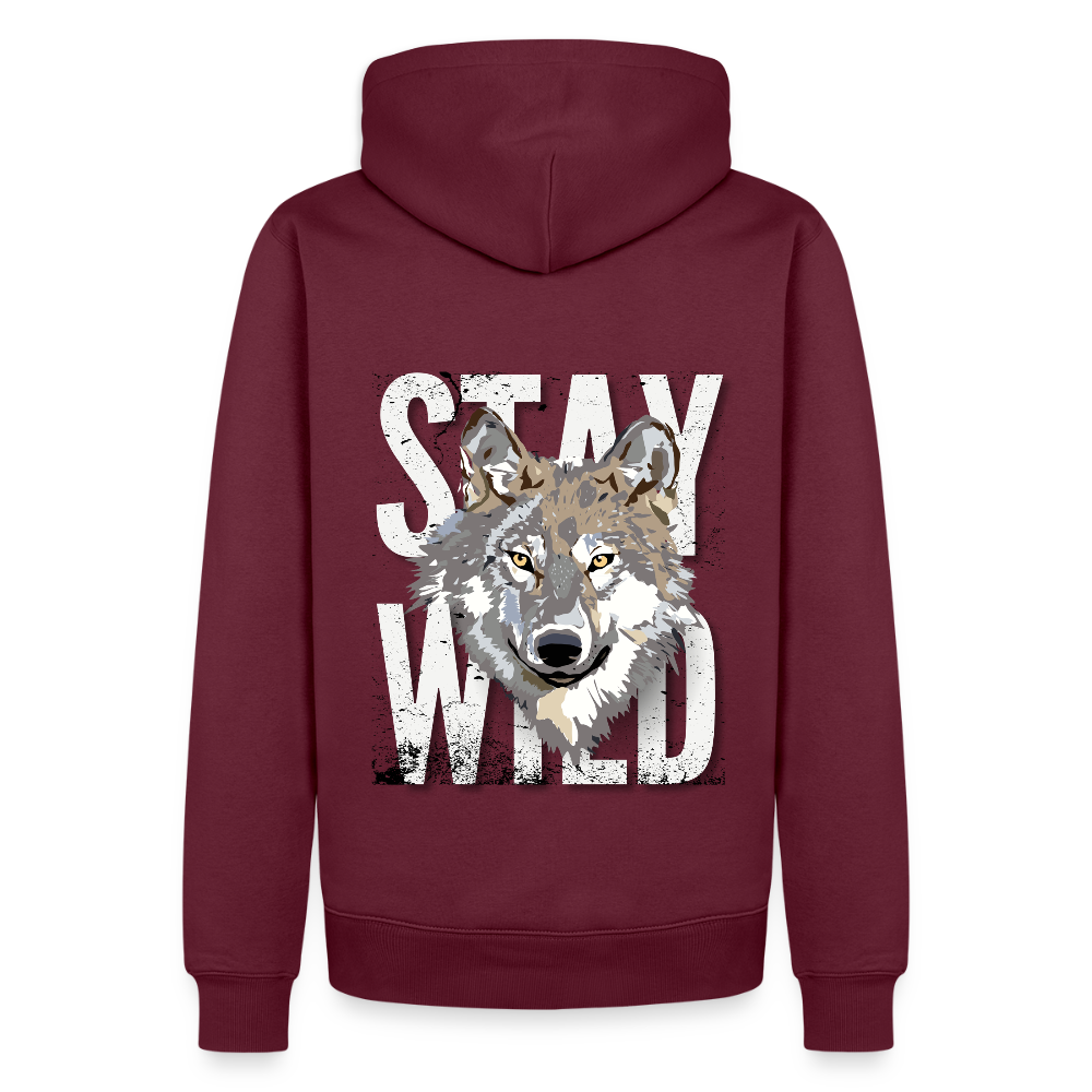 Men’s Premium Camping  Hoodie - burgundy