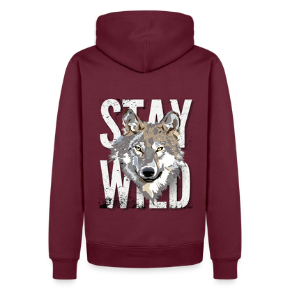 Men’s Premium Camping  Hoodie - burgundy