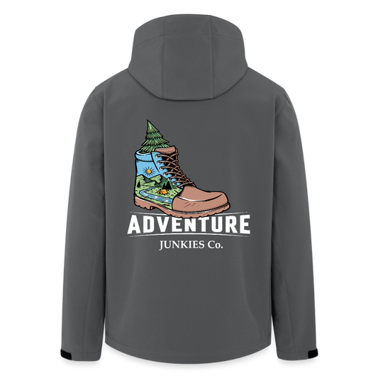 Unisex  Recycled Softshell Jacket THE DISCOVERER!! - anthracite