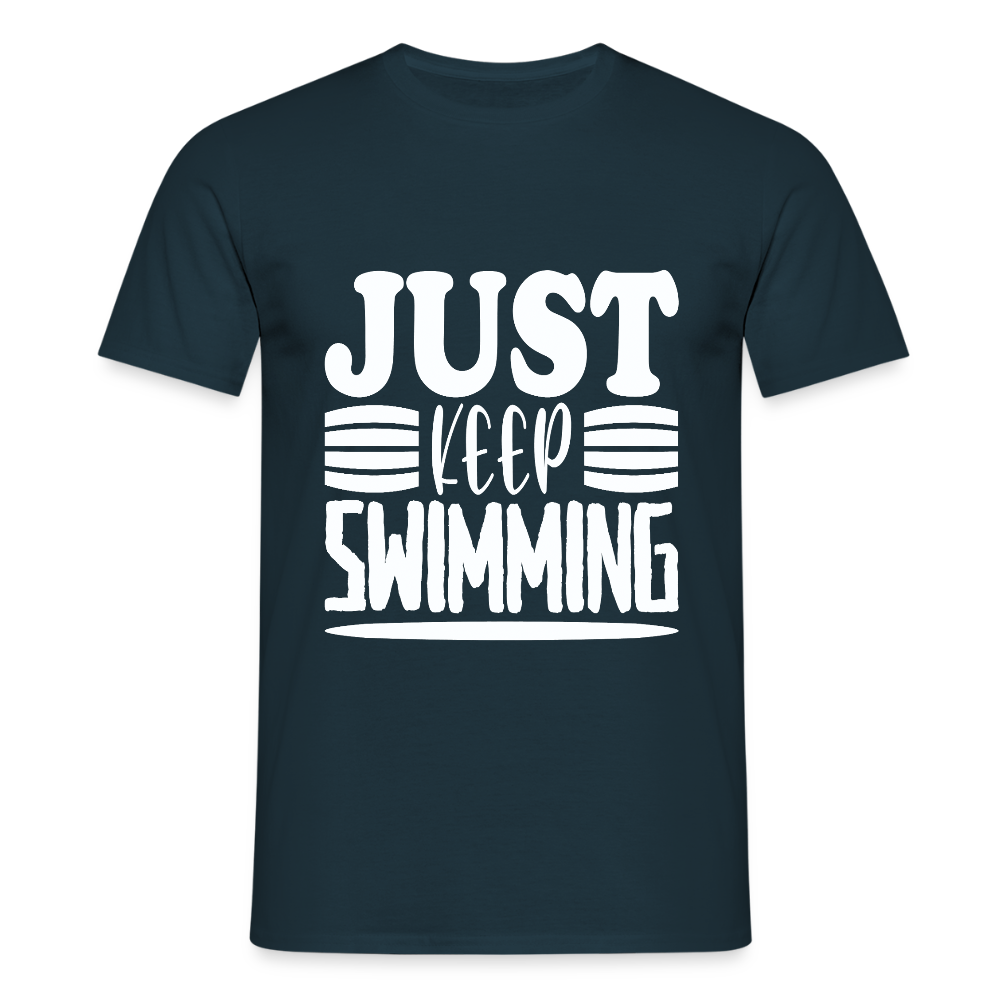 Men's T-Shirt Water Adventures - navy