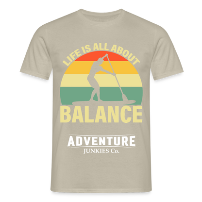 Men's T-Shirt water ts - sand beige