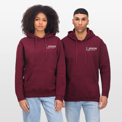 Adult Unisex Midweight Hoodie - maroon