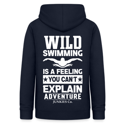 Women's Hoodie Water Adventure - navy