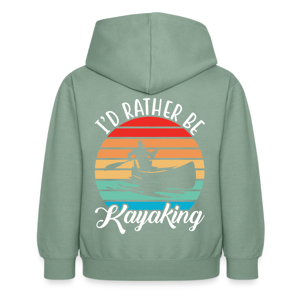 Children's  Unisex Hoodie - steel green